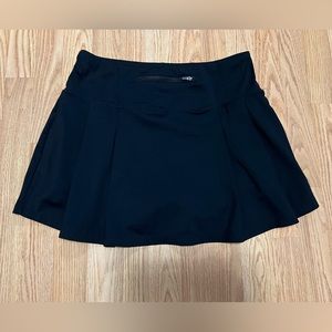 🖤Women's SOOTHFEEL Tennis Pleated Black Golf Skort/Skirt w/Pockets sz L-Nice🖤